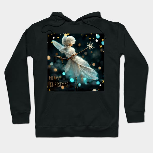 Winter Fairy - Angelic Christmas Hero Hoodie by Design-by-Evita